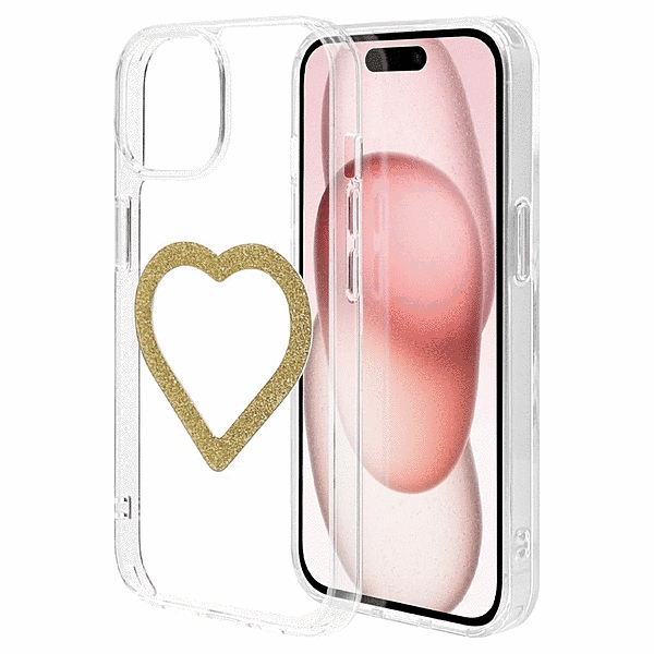 Mignu TPU/PC ラメゴールド クリア