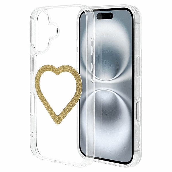 Mignu TPU/PC ラメゴールド クリア