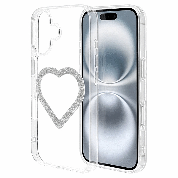 Mignu TPU/PC ラメシルバー クリア