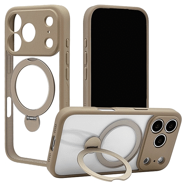 ZEROSAFE 極 回転スタンド 磁力充電対応 ベージュ