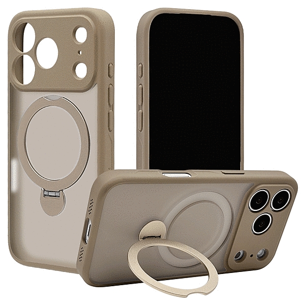 ZEROSAFE 極 回転スタンド 磁力充電対応 フロストベージュ