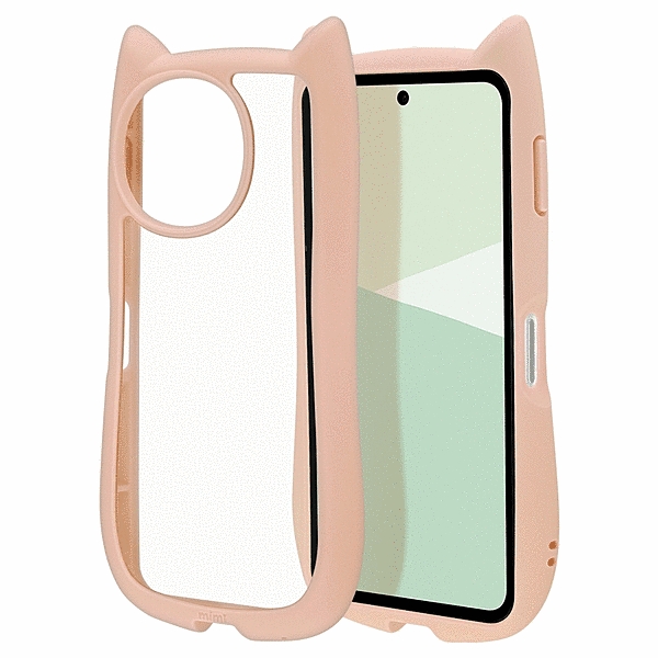 mimi 猫耳ケース TPU/PC ピンク