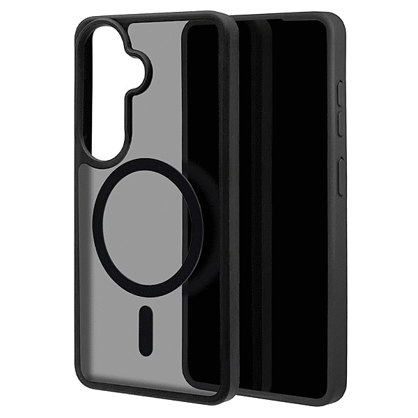 ハイブリッドケース 磁力充電対応 ブラック/フロストブラック