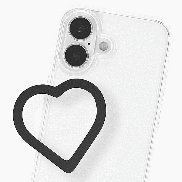 マグネットメタルリング Mignu Magsafe対応 位置合わせ治具付き ブラック