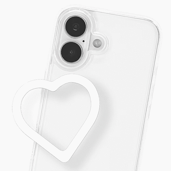 マグネットメタルリング Mignu Magsafe対応 位置合わせ治具付き ホワイト