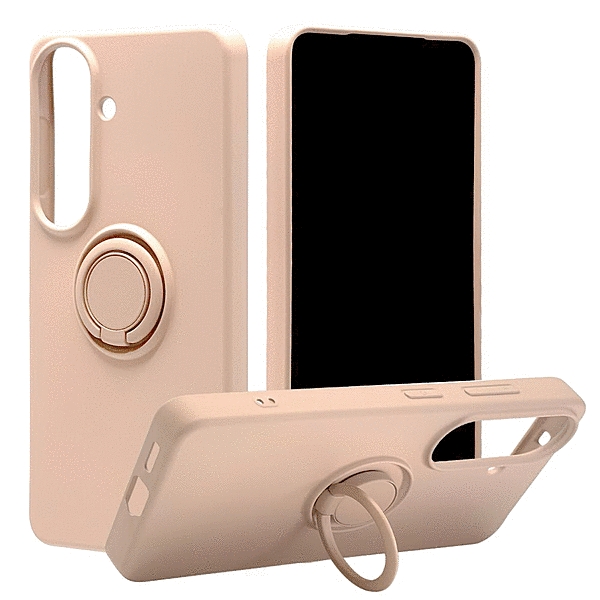 TPUリングケース スモーキーピンク