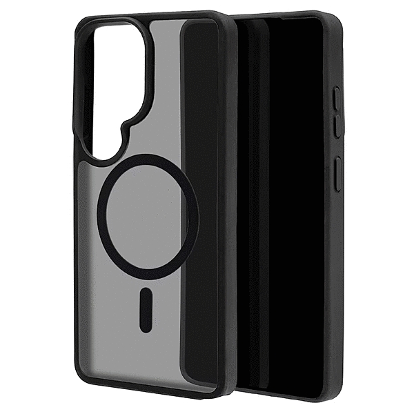 ハイブリッドケース 磁力充電対応 ブラック/フロストブラック