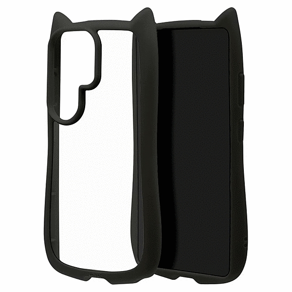 mimi 猫耳ケース TPU/PC ブラック