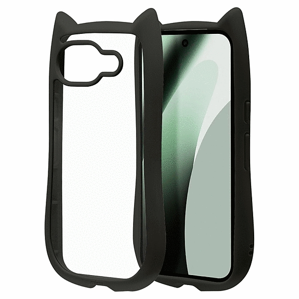 mimi 猫耳ケース TPU/PC ブラック