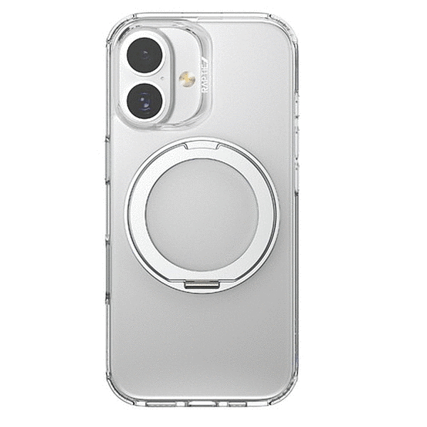 MagSafe対応スタンド付き耐衝撃ケース/クリア