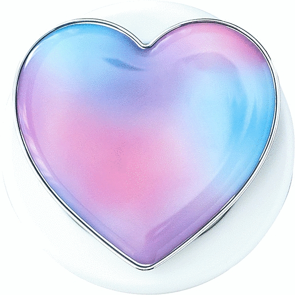 Magsafe対応スマホグリップ ハート/パープル